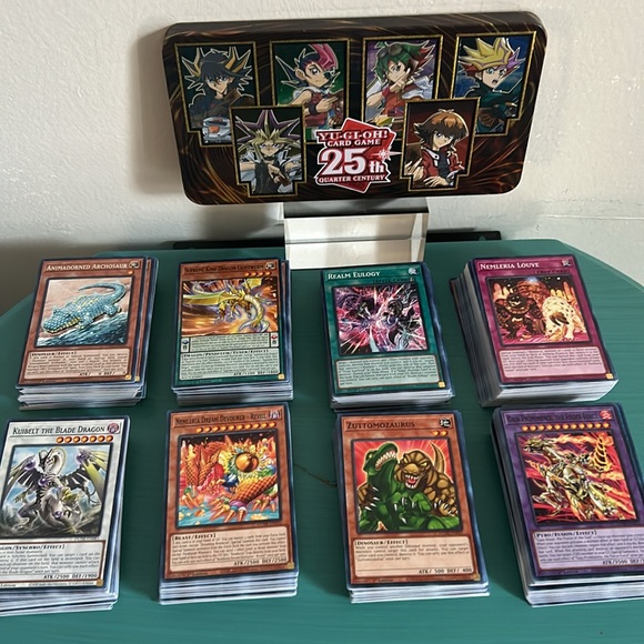 Bulk Mixed Set/Series in Yu-Gi-Oh 25th Quarter Century Tin 400+ with Foil Cards - Picture 12 of 14
